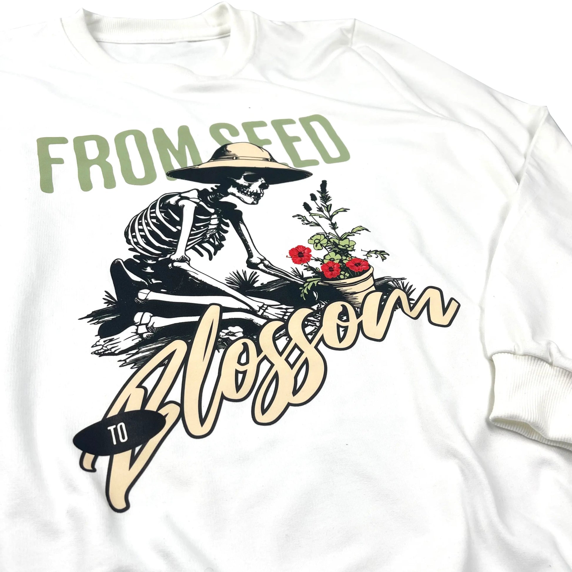 From Seed To Blossom Sweatshirt - Yume Garden - Yume Gardens Indonesia