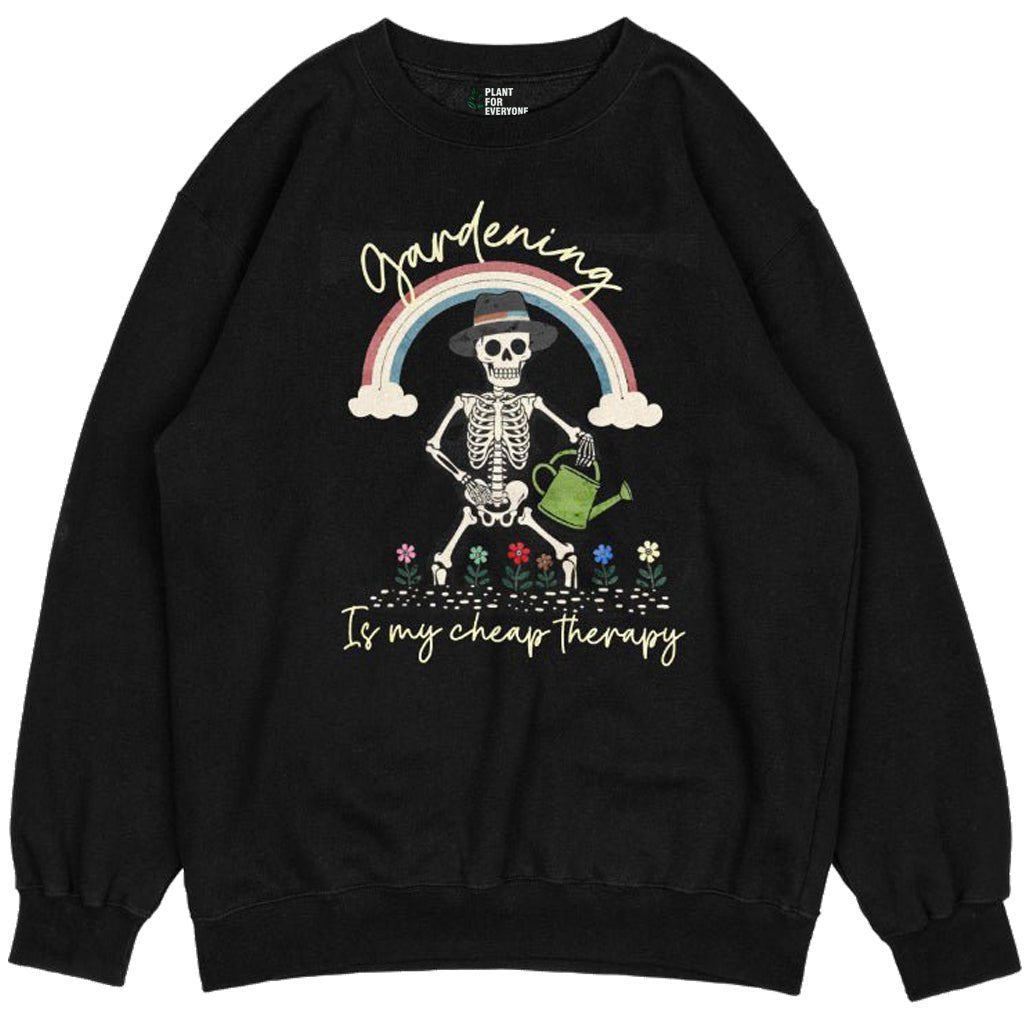 Gardening Is My Cheap Therapy T-Shirt - Yume Garden - Yume Gardens Indonesia