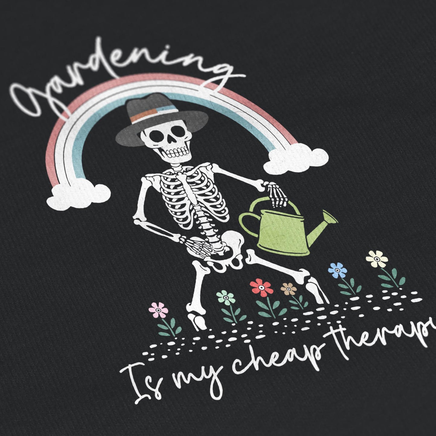 Gardening Is My Cheap Therapy T-Shirt - Yume Garden - Yume Gardens Indonesia