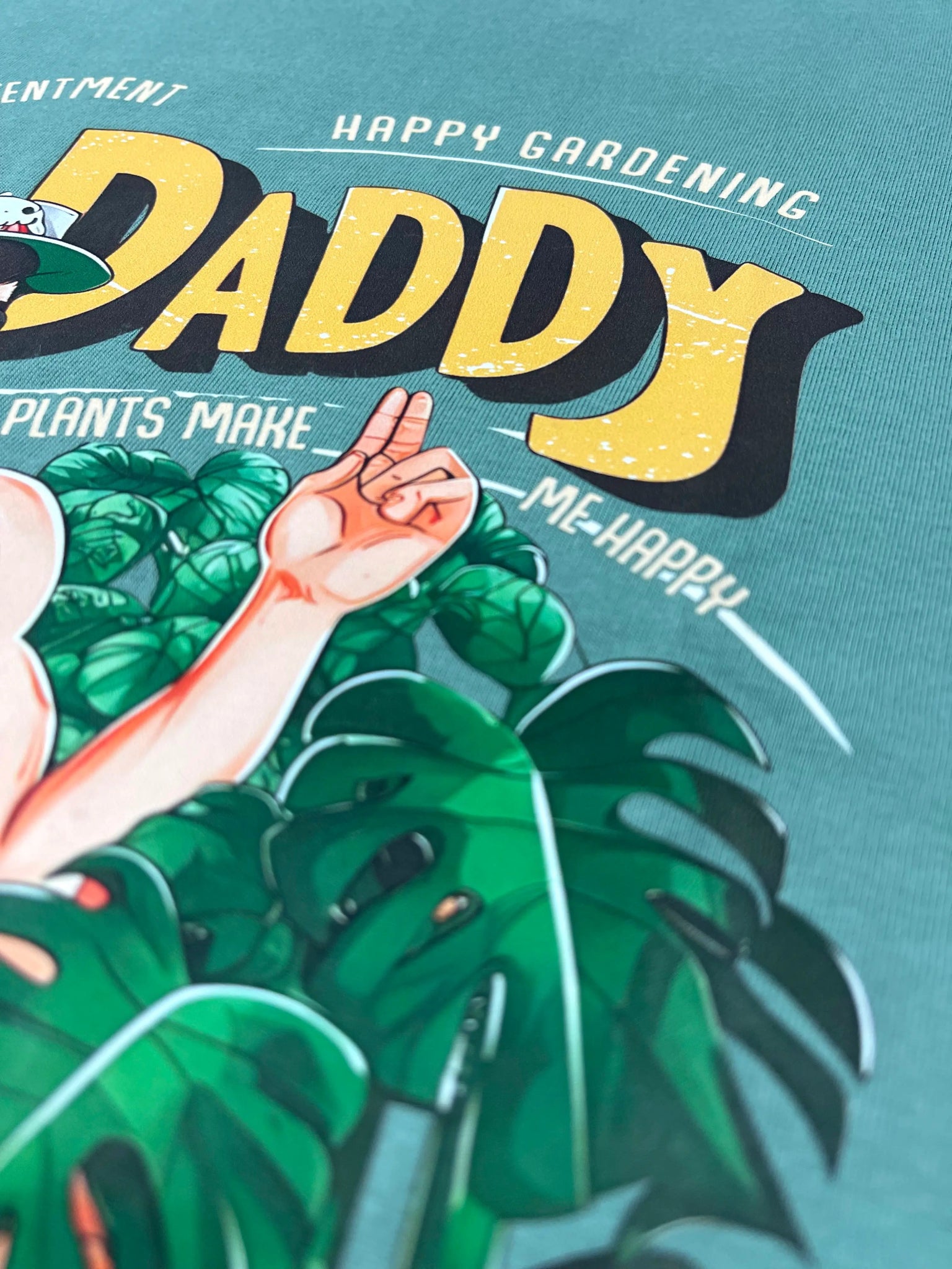 Plant Daddy T - Shirt - Plant Shirt For Man - Yume Gardens Indonesia