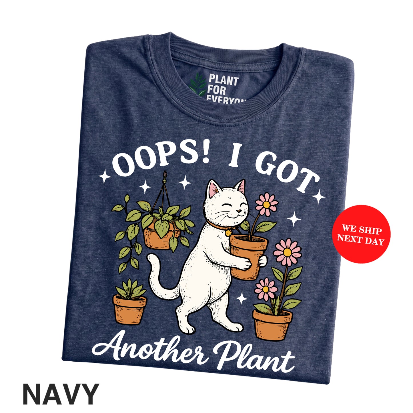 Funny Cat Plant Shirt