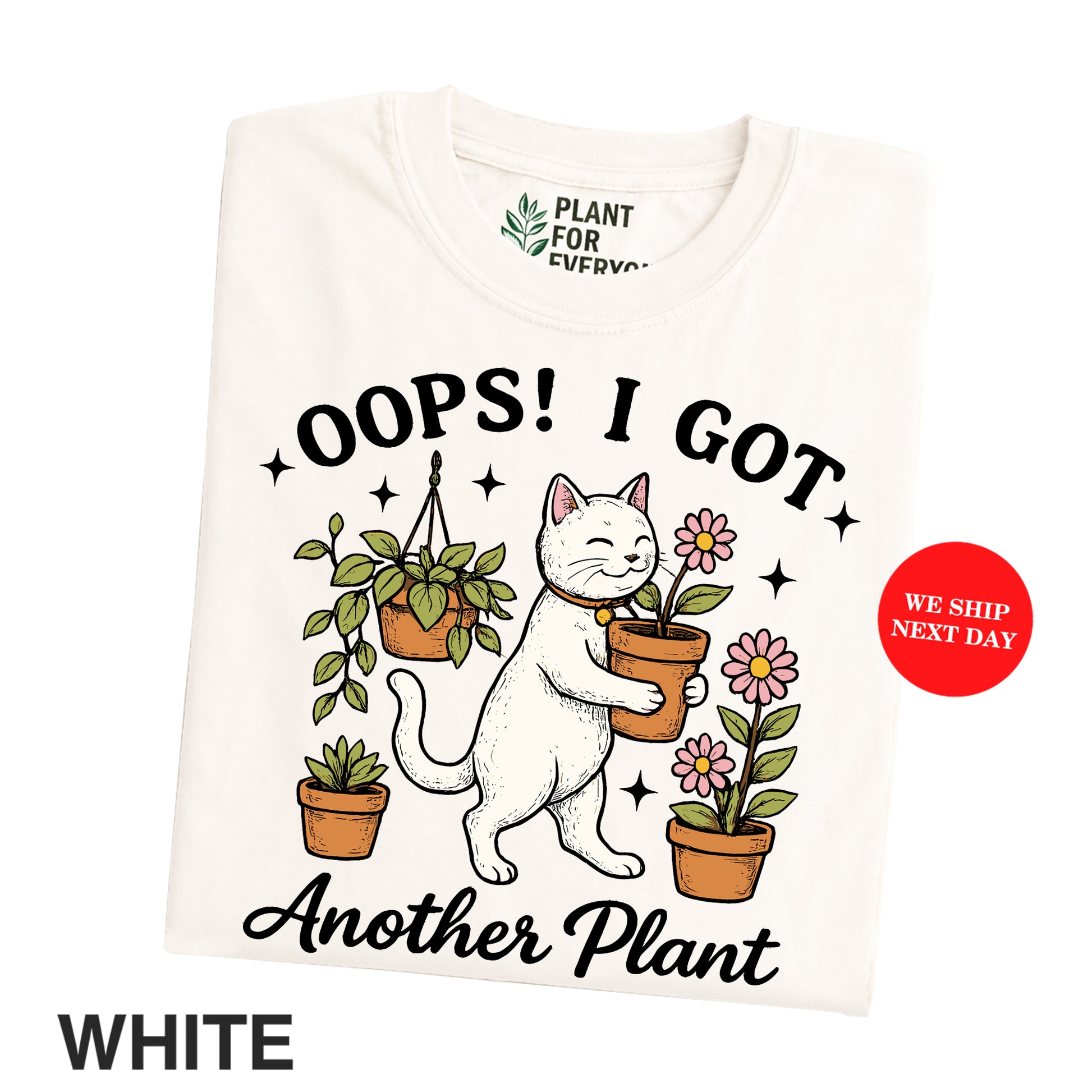 Funny Cat Plant Shirt