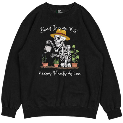 Dead Inside But Keeps Plants Alive T-Shirt - Yume Garden - Yume Gardens Indonesia