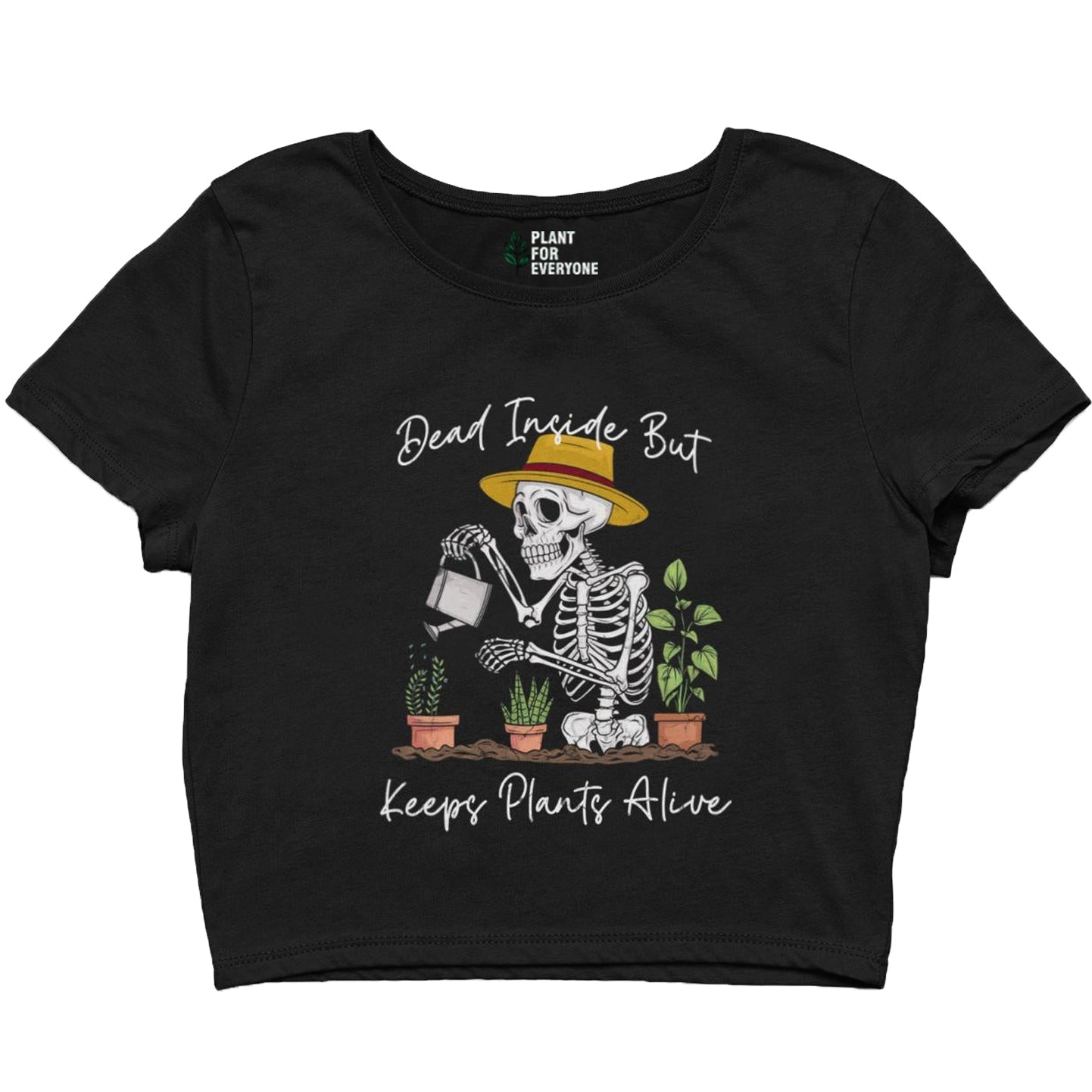 Dead Inside But Keeps Plants Alive T-Shirt - Yume Garden - Yume Gardens Indonesia