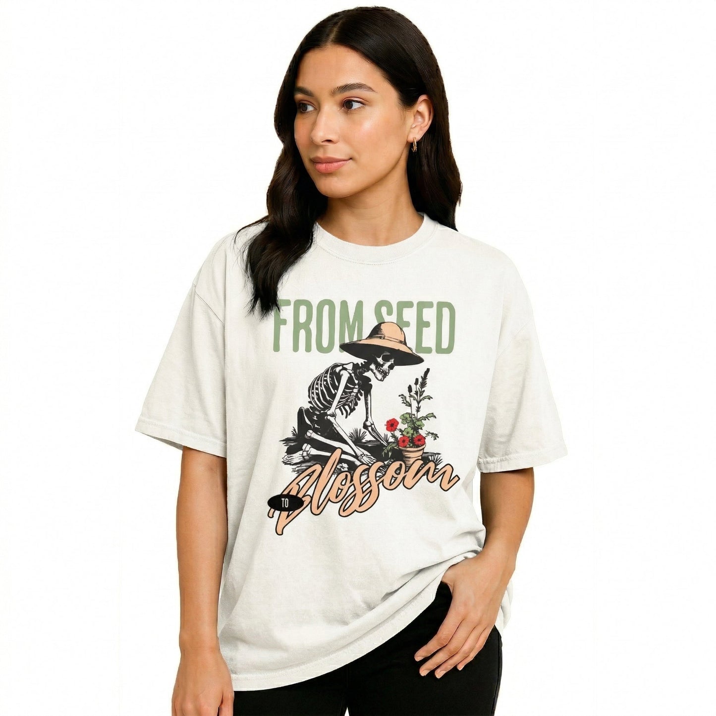 From Seed To Blossom T-Shirt - Yume Garden - Yume Gardens Indonesia