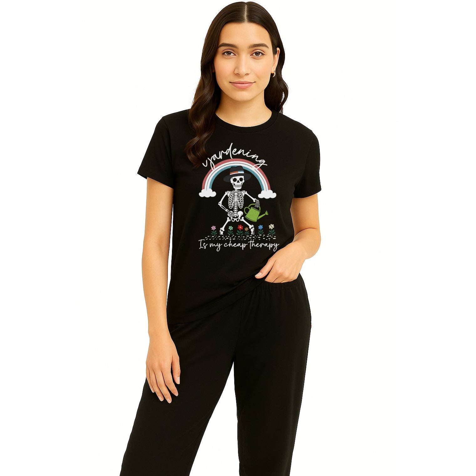 Gardening Is My Cheap Therapy T-Shirt - Yume Garden - Yume Gardens Indonesia