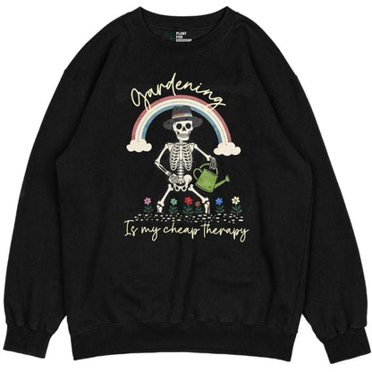 Gardening Is My Cheap Therapy T-Shirt - Yume Garden - Yume Gardens Indonesia