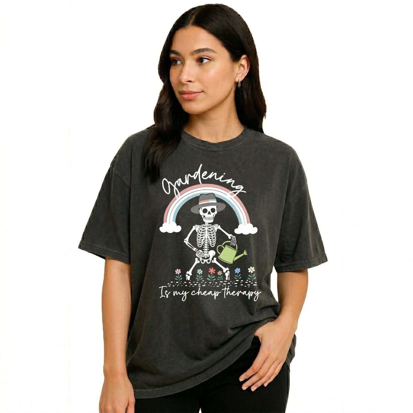 Gardening Is My Cheap Therapy T-Shirt - Yume Garden - Yume Gardens Indonesia