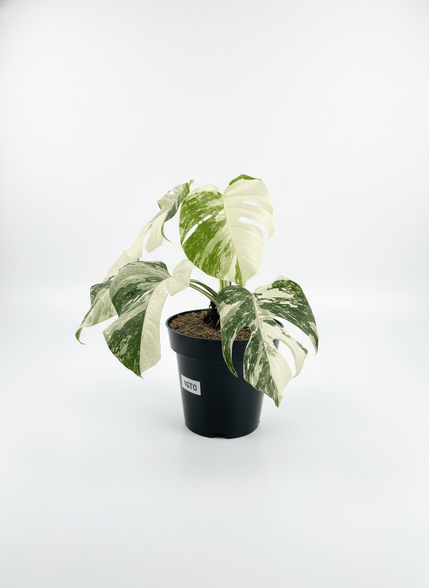 Monstera Albo Half Moon Variegated - Yume Gardens Indonesia