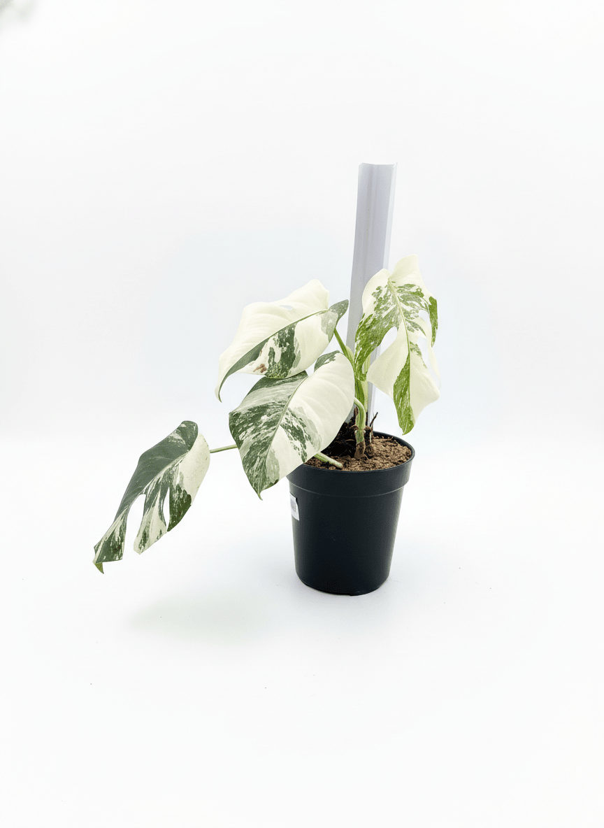 Monstera Albo Half Moon Variegated - Yume Gardens Indonesia