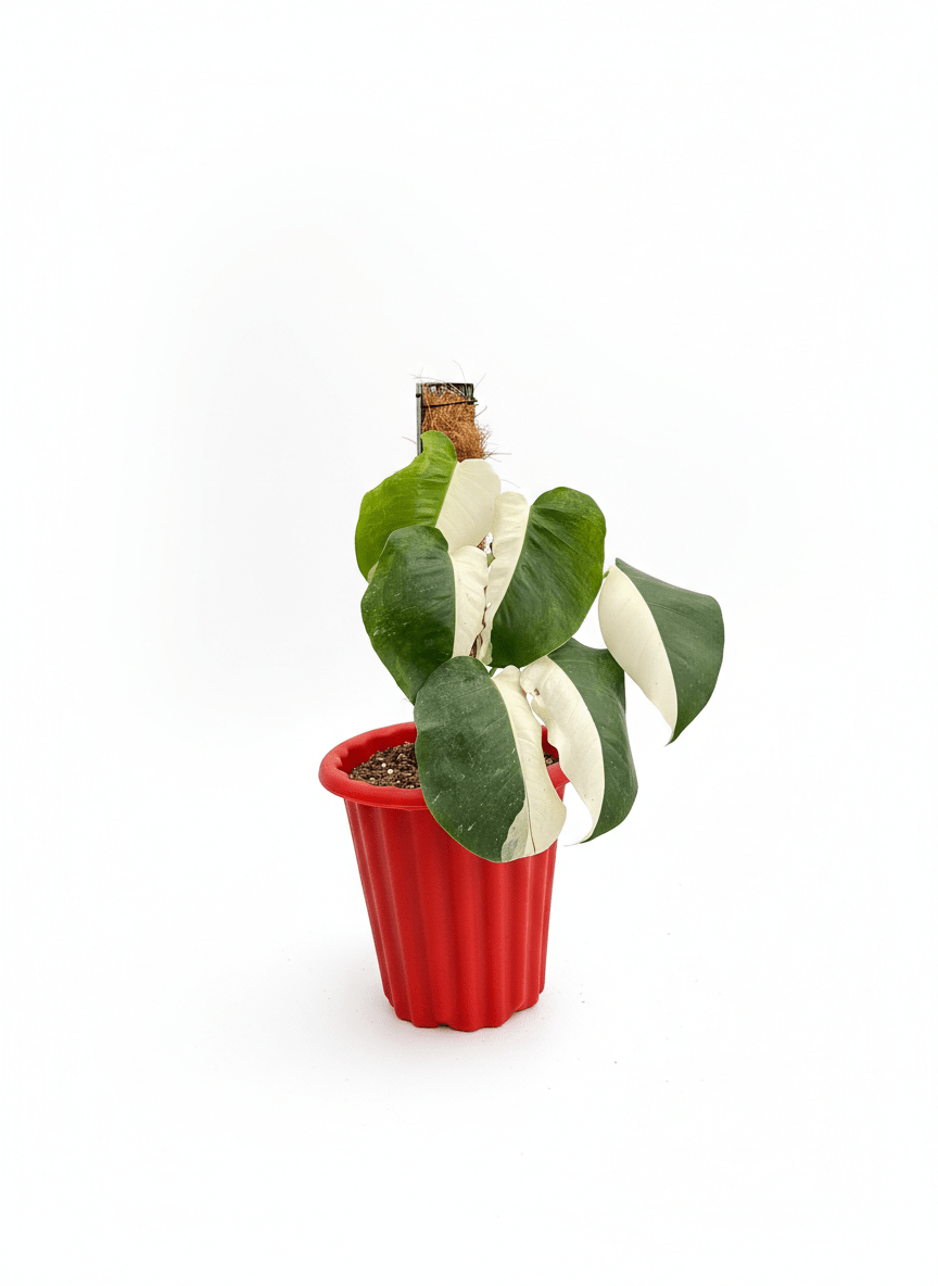Monstera Albo Half Moon Variegated - Yume Gardens Indonesia