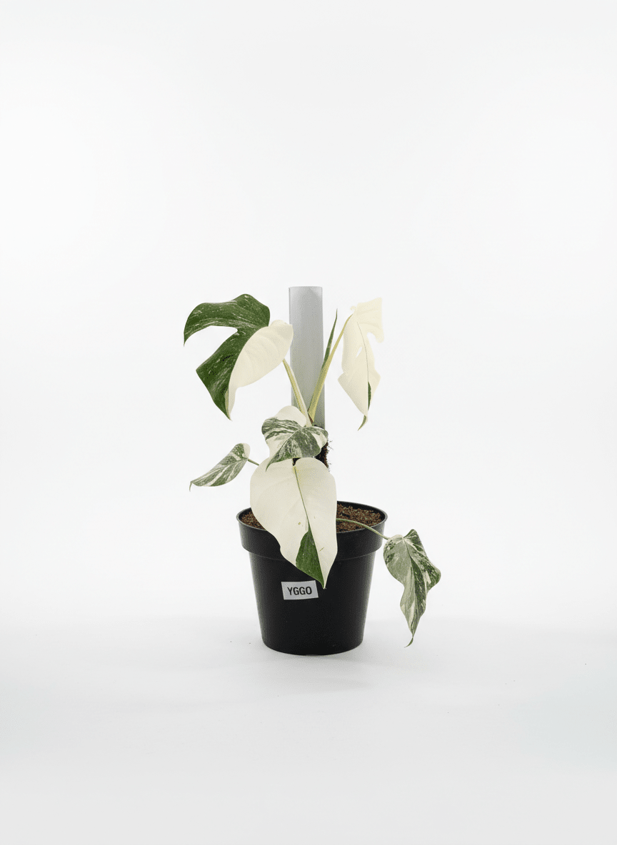 Monstera Albo Half Moon Variegated - Yume Gardens Indonesia