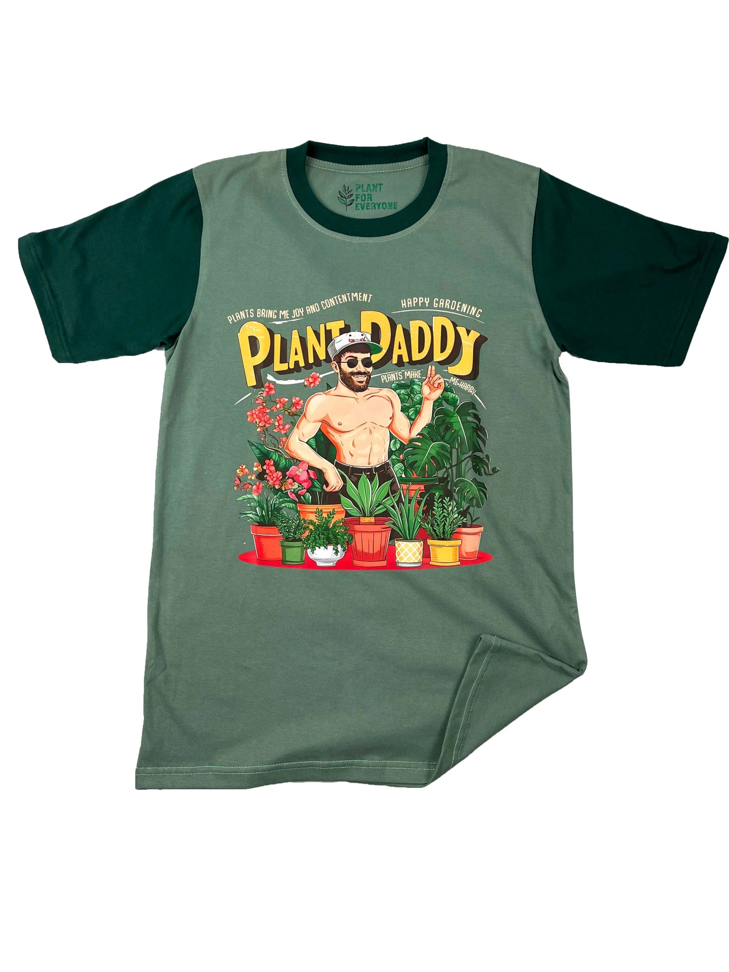 Plant Daddy T - Shirt - Plant Shirt For Man - Yume Gardens Indonesia