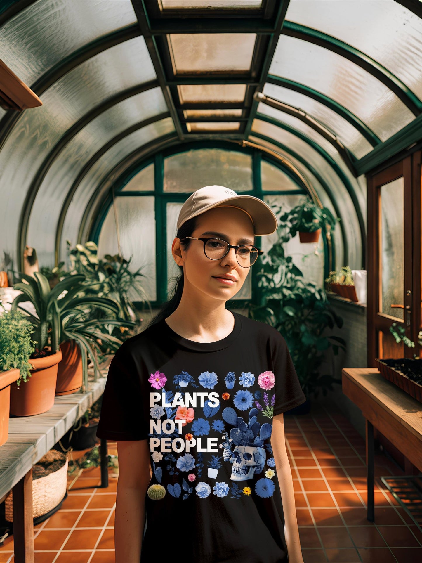 Plant Not People T - Shirt - Plant For Every One - Yume Gardens Indonesia